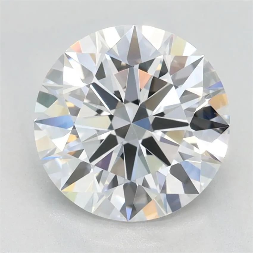 0.76ct D VVS2 Very Good Cut Round Lab Grown Diamond
