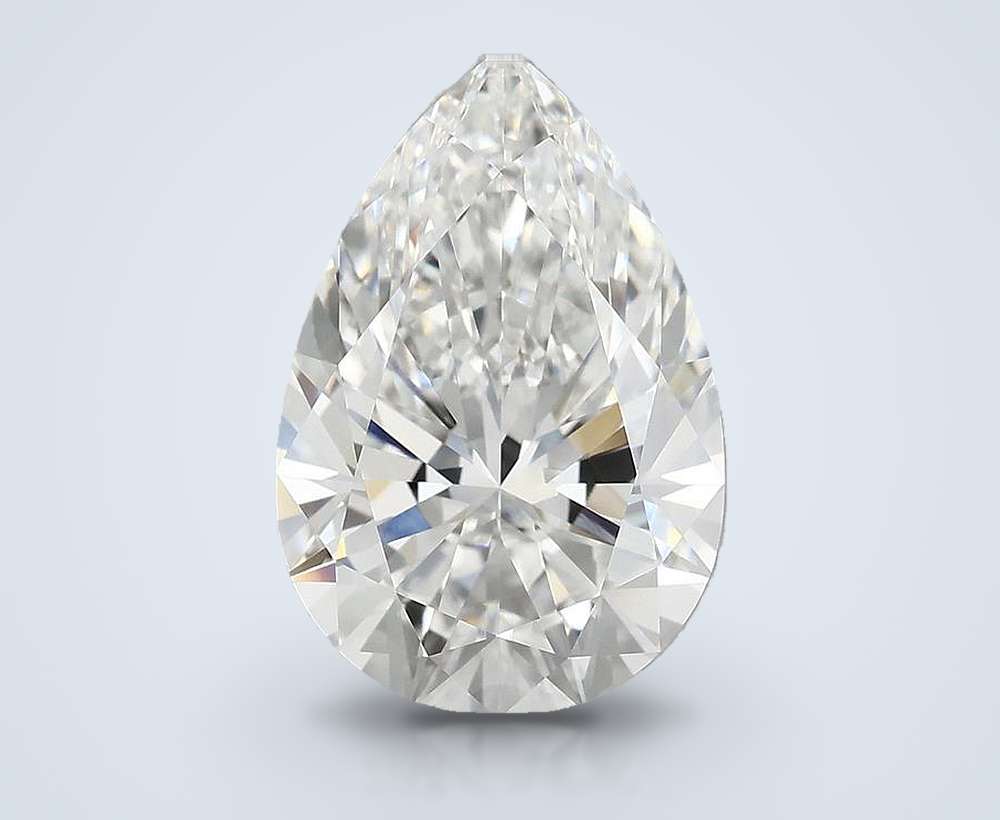 5.69 Carat Pear Lab Diamond