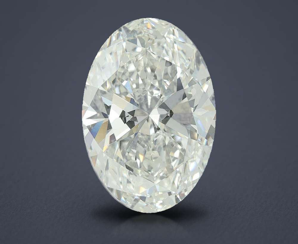 5.53 Carat Oval Lab Diamond