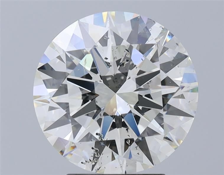 3.50ct K SI2 Rare Carat Ideal Cut Round Diamond