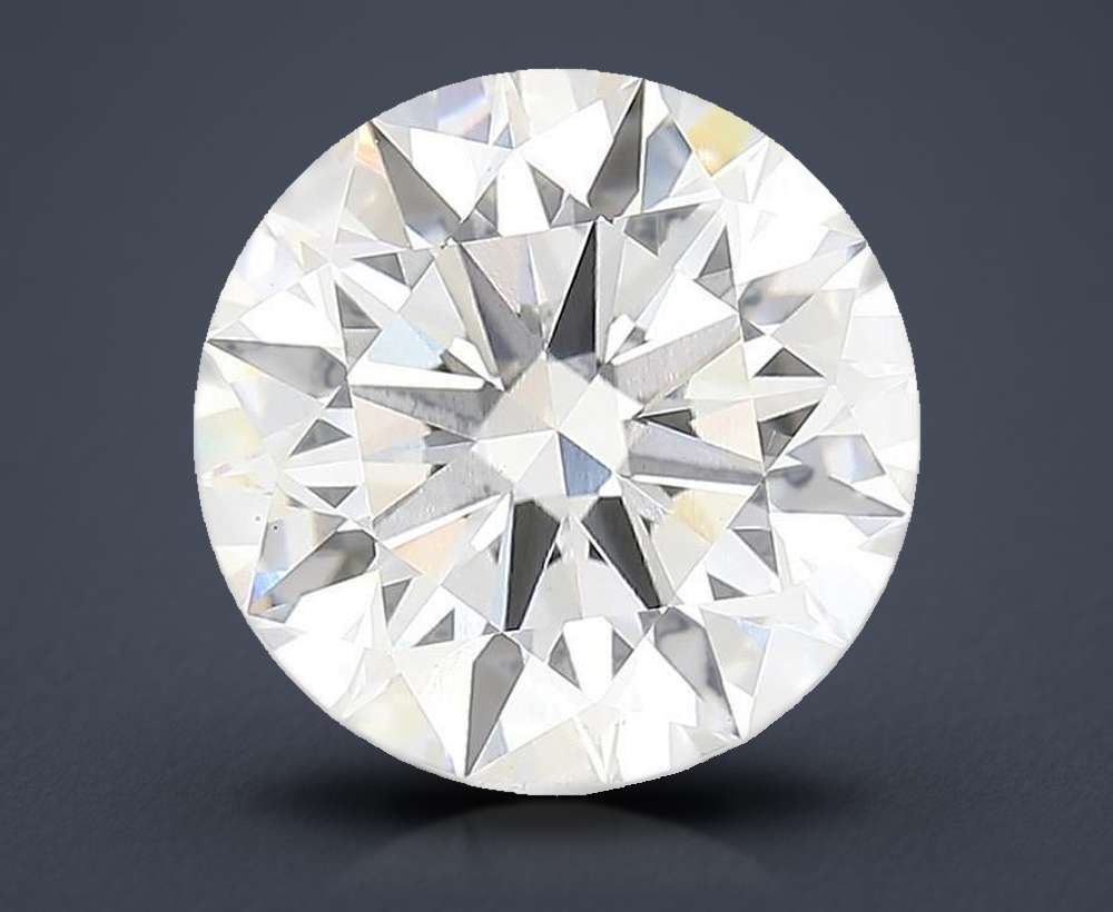 4.27 Carat Round Lab Diamond