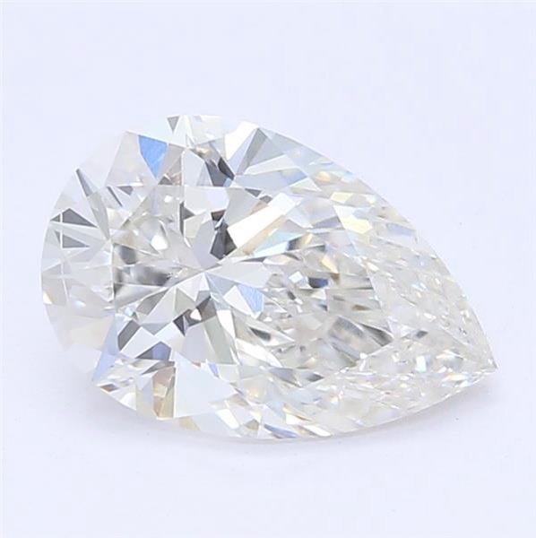 0.73ct F SI1 Rare Carat Ideal Cut Pear Lab Grown Diamond