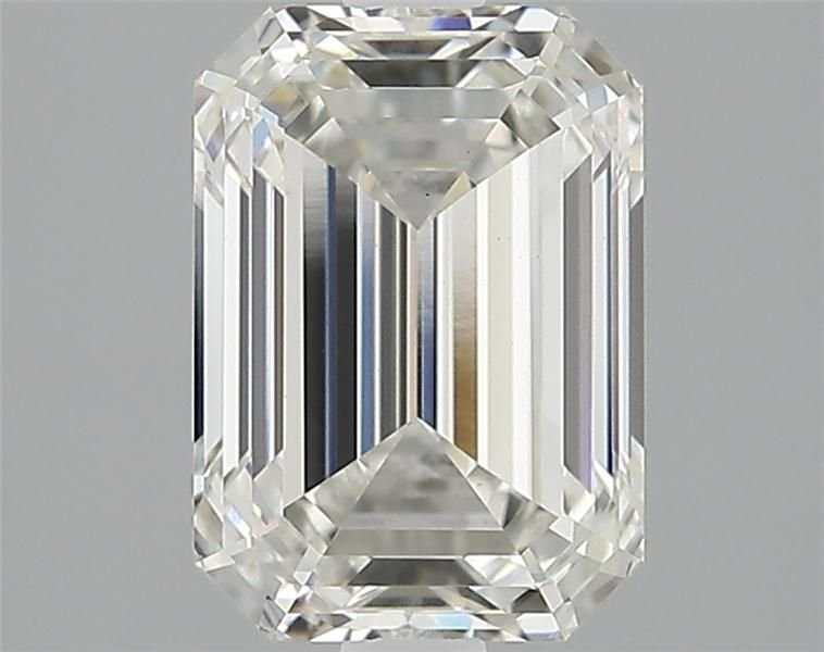 2.01ct I VS1 Rare Carat Ideal Cut Emerald Lab Grown Diamond