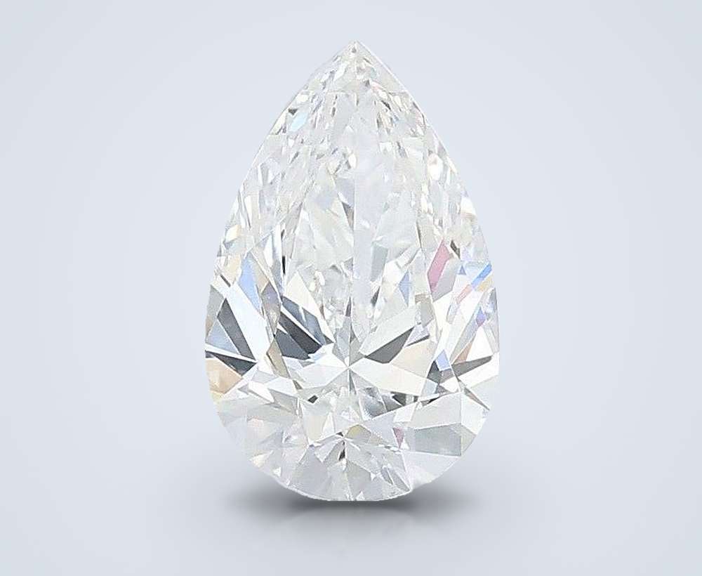 1.00 Carat Pear Lab Diamond