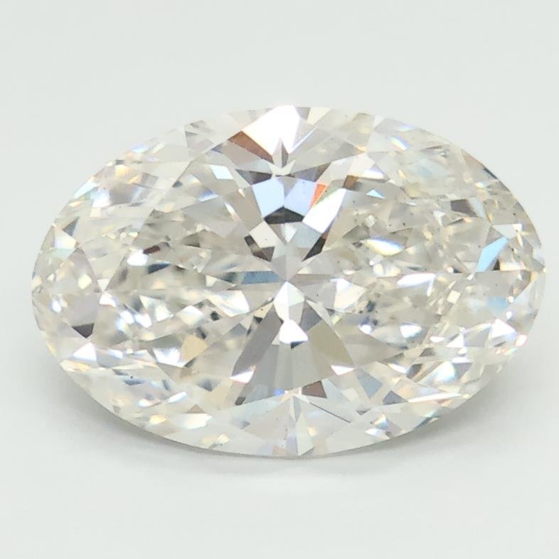 3.04ct G VS2 Rare Carat Ideal Cut Oval Lab Grown Diamond