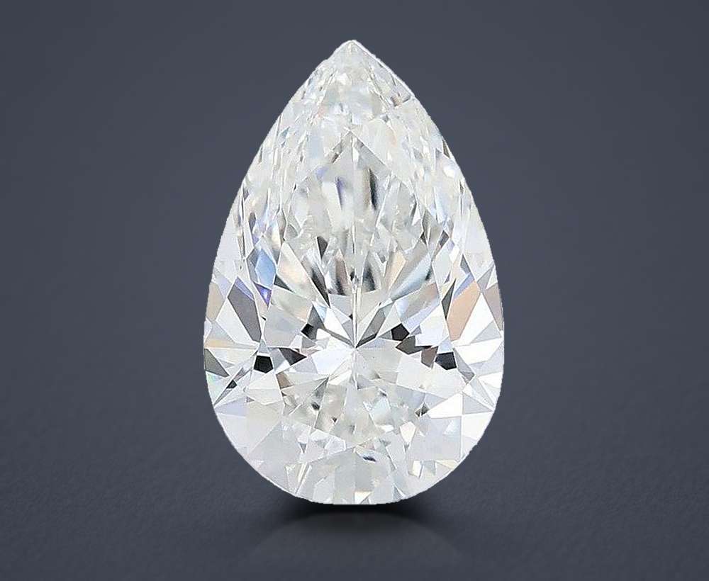 2.76 Carat Pear Lab Diamond