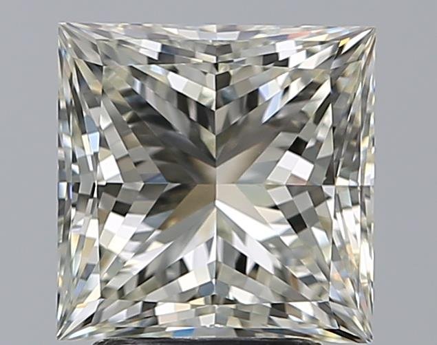 2.81ct K VVS2 Very Good Cut Princess Diamond