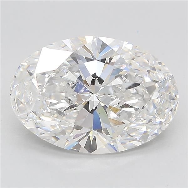 5.02ct E VS1 Rare Carat Ideal Cut Oval Lab Grown Diamond