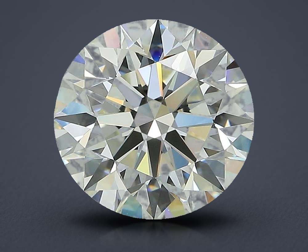 3.41 Carat Round Lab Diamond