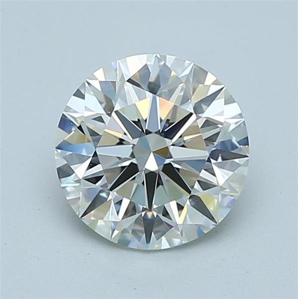1.72ct H IF Ideal Cut Round Diamond