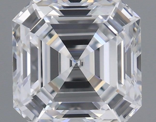 1.01ct D VS2 Rare Carat Ideal Cut Asscher Lab Grown Diamond