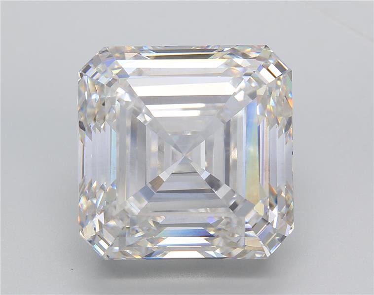 20.21ct F VS1 Rare Carat Ideal Cut Asscher Lab Grown Diamond