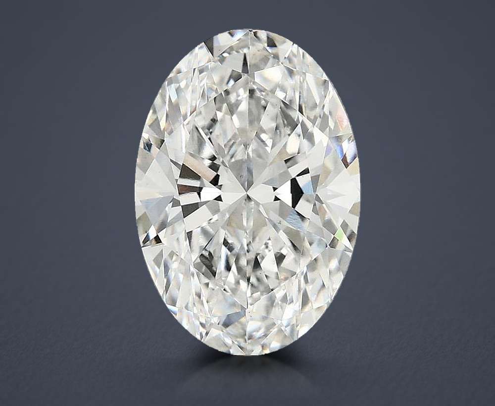 4.00 Carat Oval Lab Diamond