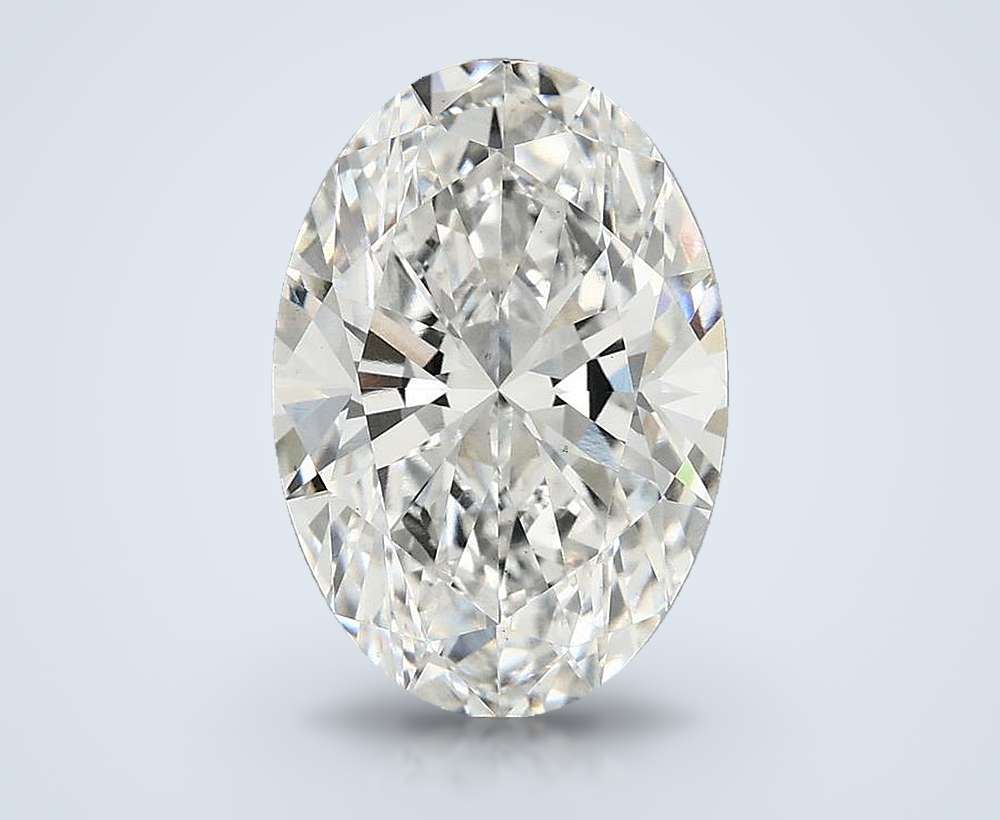 4.00 Carat Oval Lab Diamond