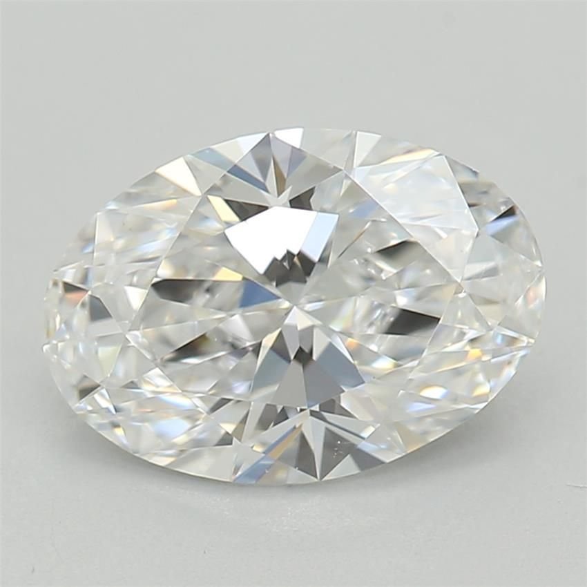 1.09ct D VS1 Rare Carat Ideal Cut Oval Lab Grown Diamond