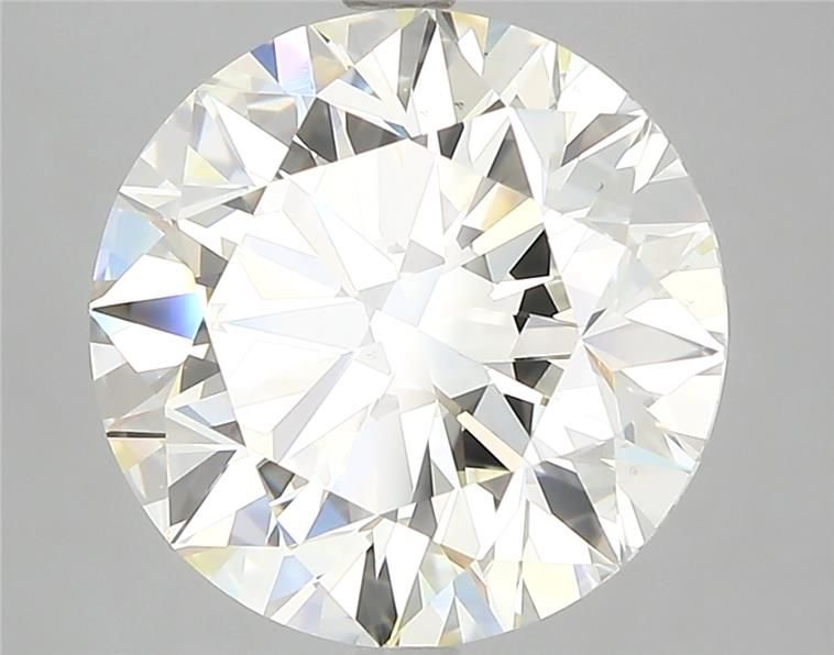 5.15ct K VS1 Rare Carat Ideal Cut Round Diamond