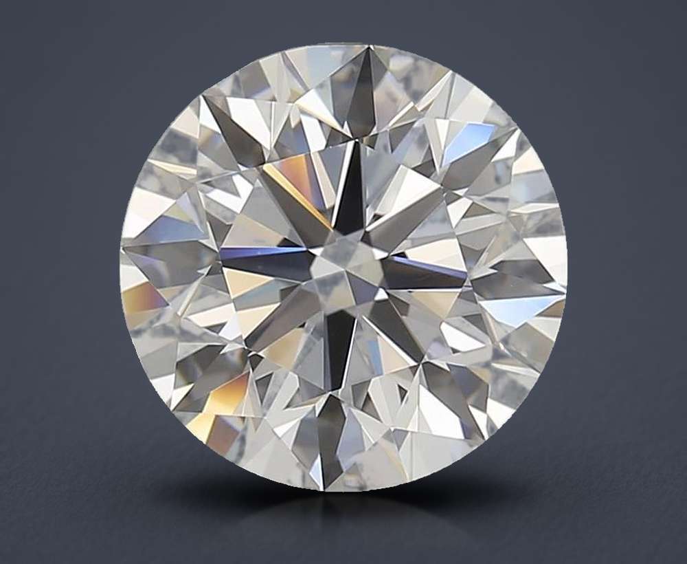 4.00 Carat Round Lab Diamond