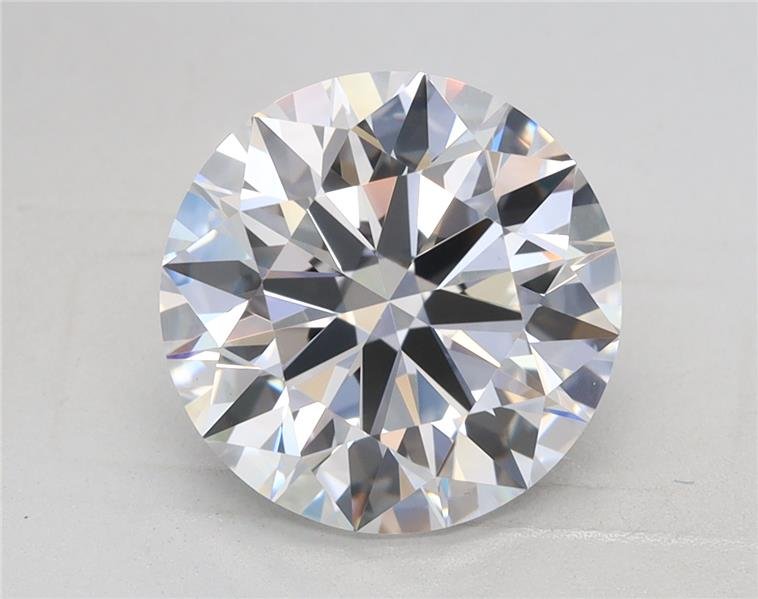 2.70ct D VVS2 Rare Carat Ideal Cut Round Lab Grown Diamond