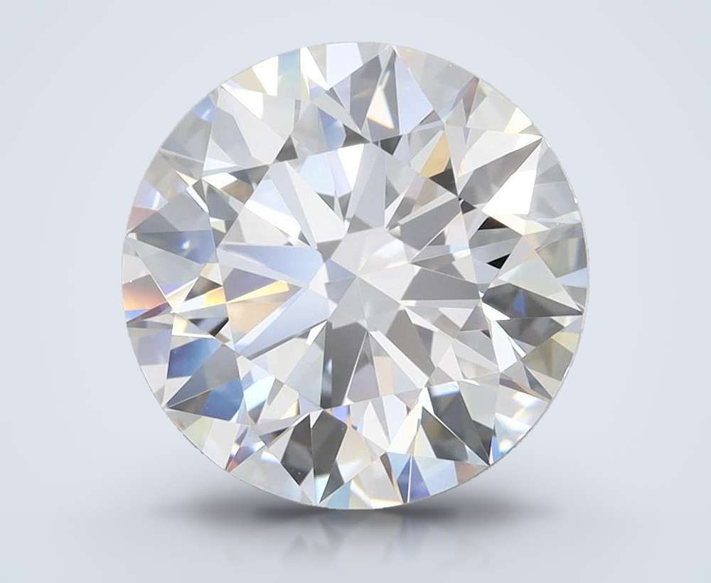 3.47 Carat Round Lab Diamond