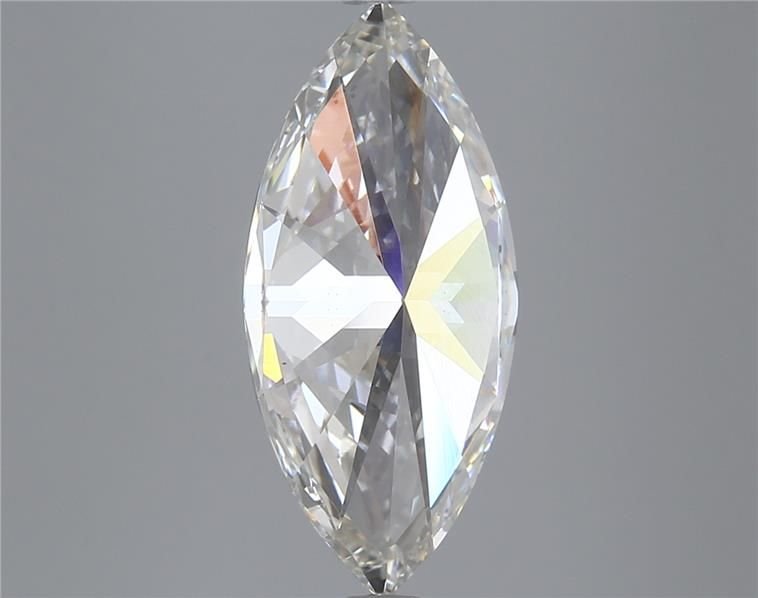 3.90ct H VS2 Rare Carat Ideal Cut Marquise Lab Grown Diamond