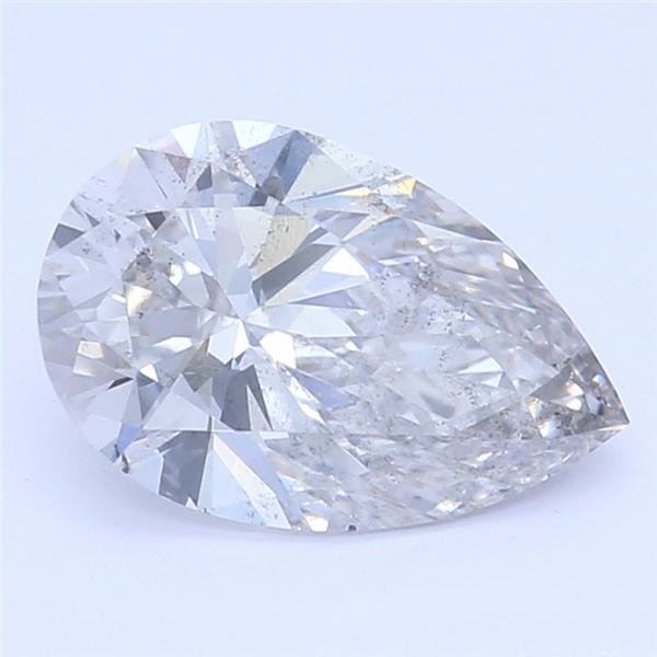 0.72ct G SI2 Rare Carat Ideal Cut Pear Lab Grown Diamond