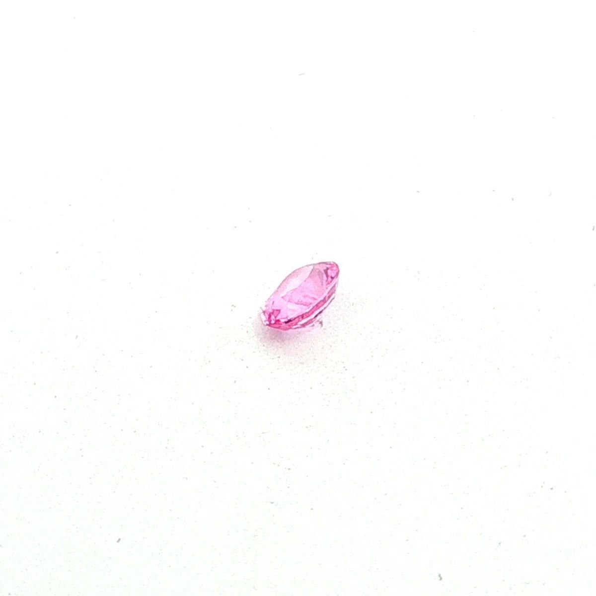1.02 Carat Pink Oval Sapphire