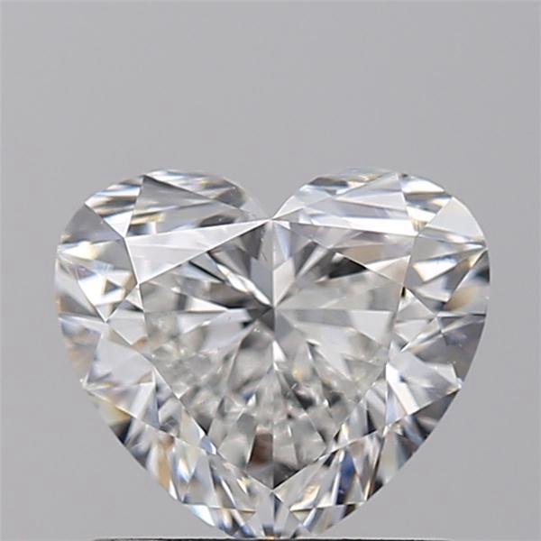 1.06ct G SI1 Rare Carat Ideal Cut Heart Diamond