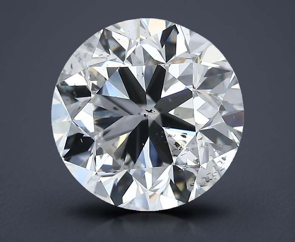 2.01 Carat Round Natural Diamond