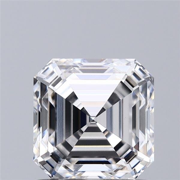 1.28ct D VS1 Rare Carat Ideal Cut Asscher Lab Grown Diamond