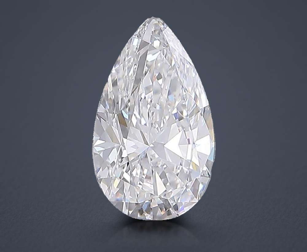 1.27 Carat Pear Lab Diamond