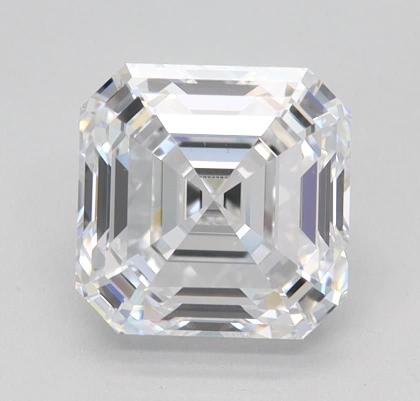 1.61ct D VS2 Rare Carat Ideal Cut Asscher Lab Grown Diamond