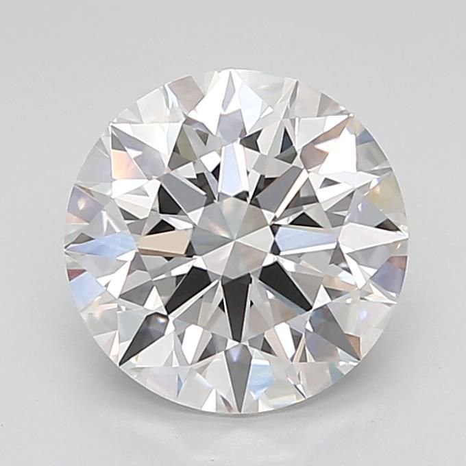 3.71 Carat Round Lab Diamond