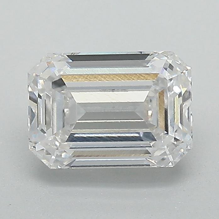 5.08ct F VS1 Rare Carat Ideal Cut Emerald Lab Grown Diamond