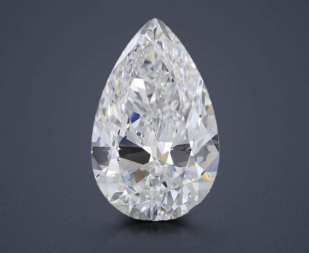 3.00 Carat Pear Natural Diamond