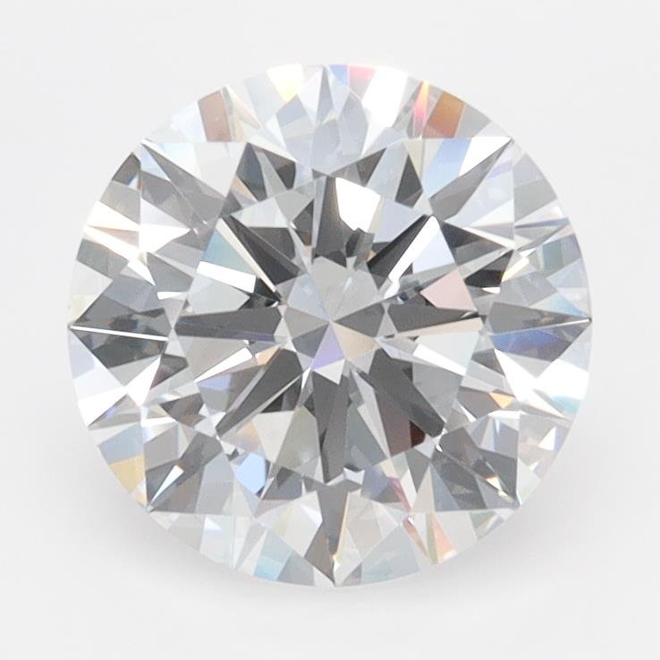 2.00ct D FL Rare Carat Ideal Cut Round Lab Grown Diamond