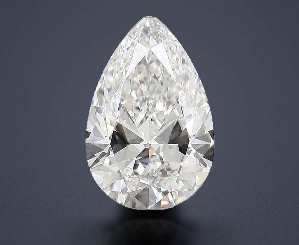 2.81 Carat Pear Lab Diamond