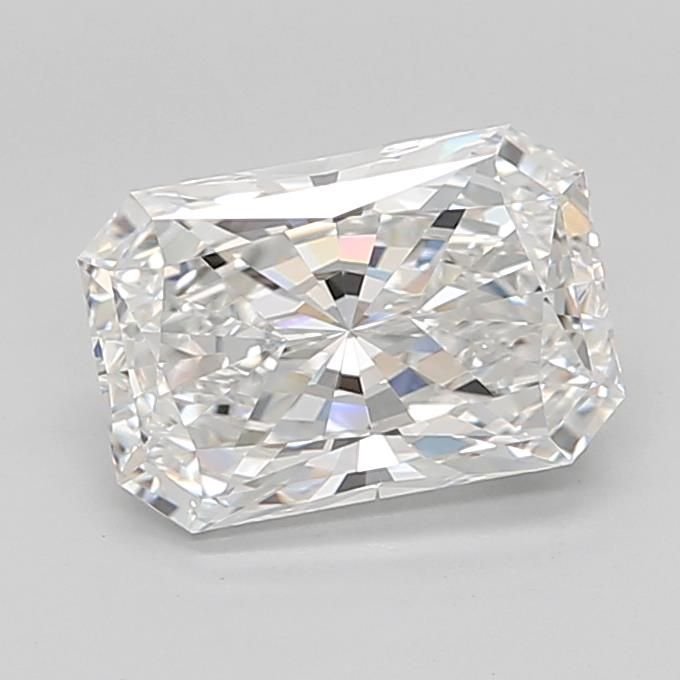 2.53ct E VVS1 Rare Carat Ideal Cut Radiant Lab Grown Diamond