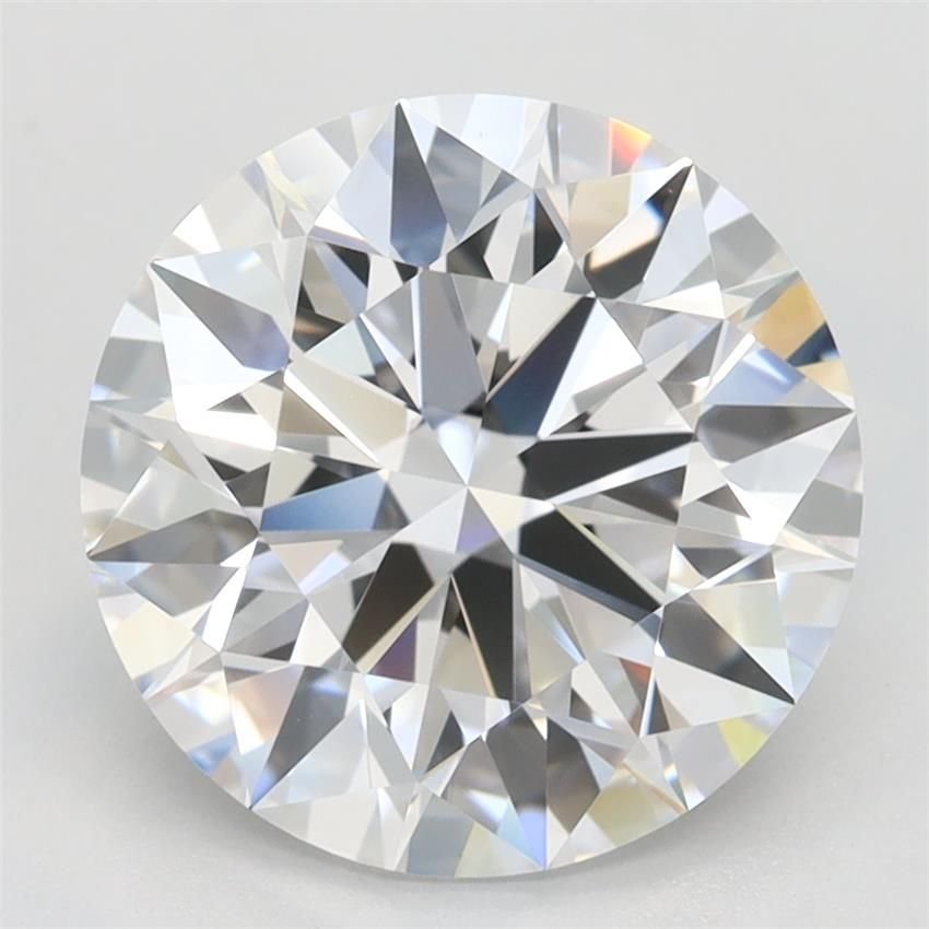3.51ct D IF Rare Carat Ideal Cut Round Lab Grown Diamond