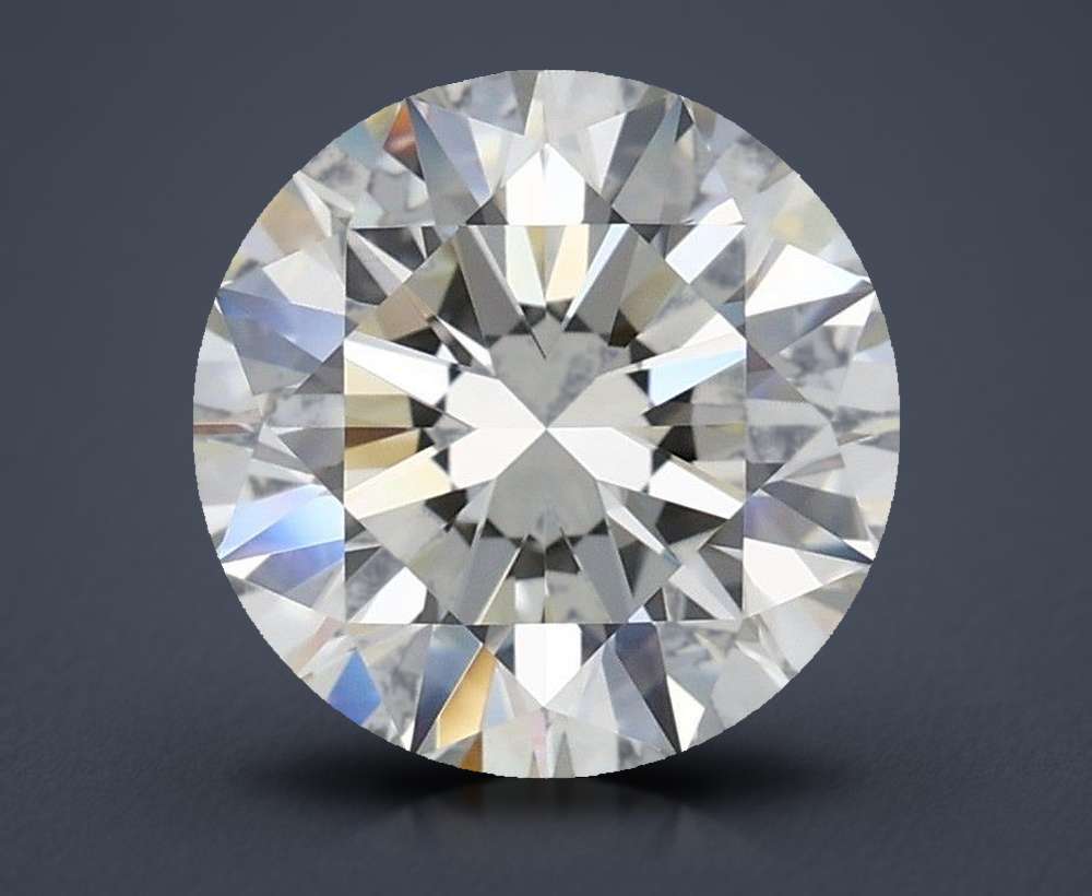 1.71 Carat Round Natural Diamond