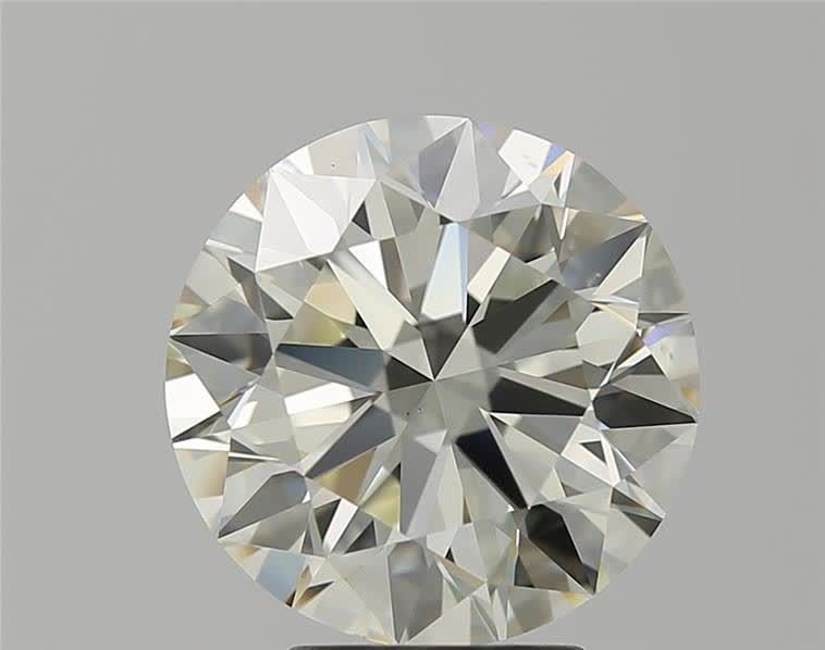 4.01ct J VS1 Rare Carat Ideal Cut Round Diamond