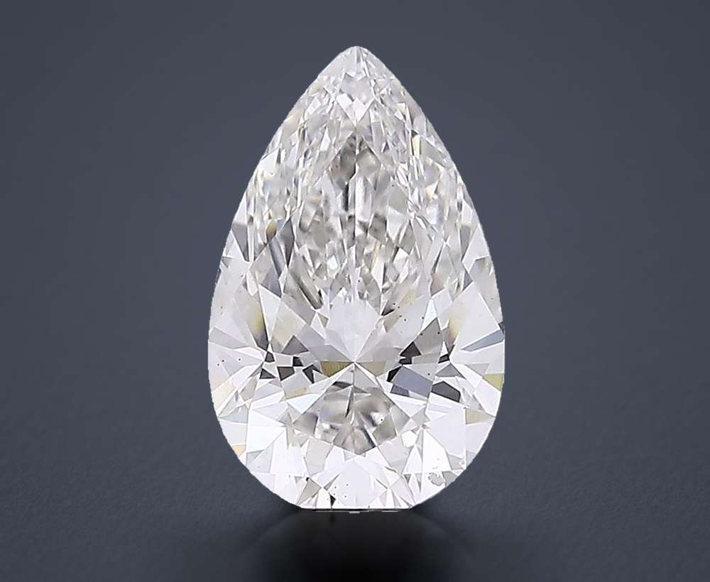 4.01 Carat Pear Lab Diamond