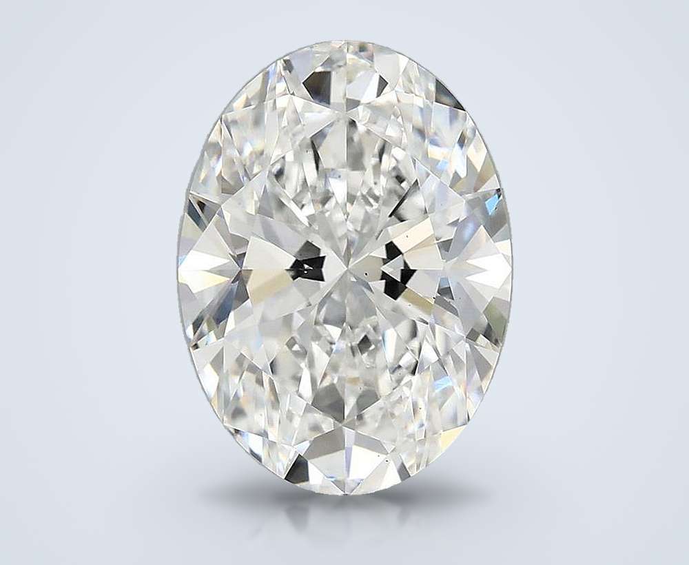 4.59 Carat Oval Lab Diamond