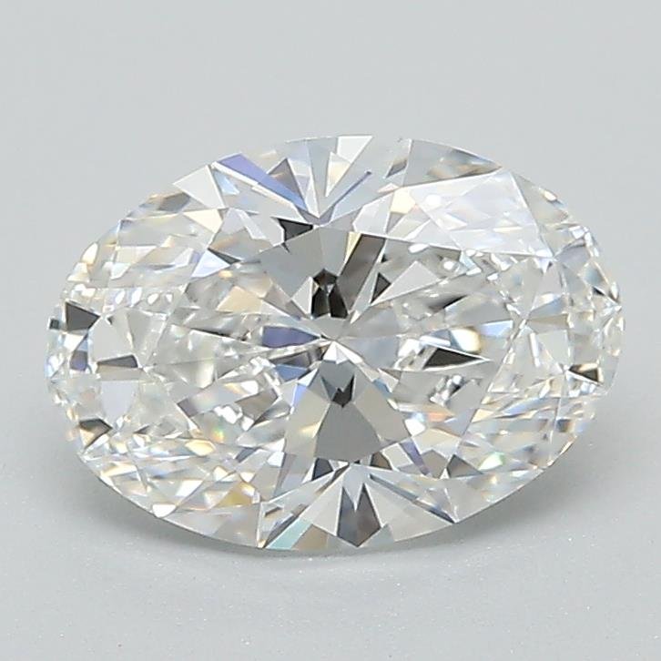 1.41ct D VVS2 Rare Carat Ideal Cut Oval Lab Grown Diamond