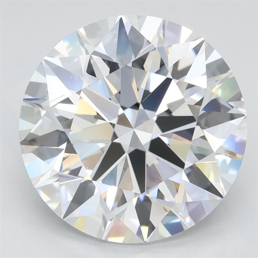 3.51ct D VVS1 Rare Carat Ideal Cut Round Lab Grown Diamond