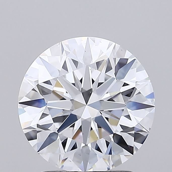 1.75ct D VS2 Rare Carat Ideal Cut Round Lab Grown Diamond