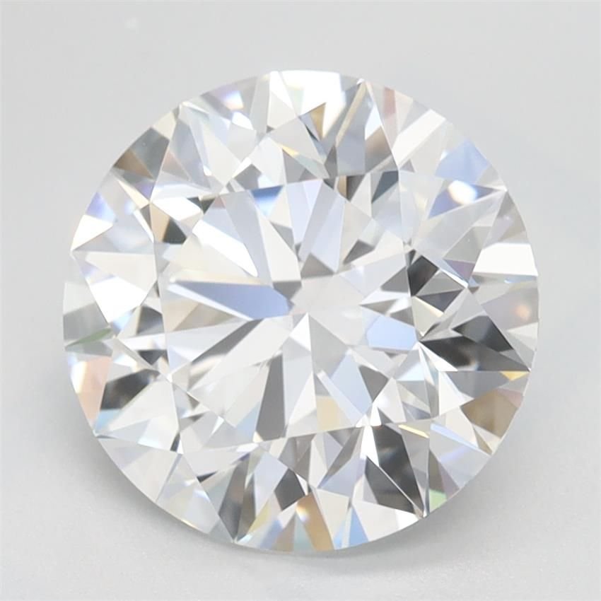 2.60ct D VVS1 Rare Carat Ideal Cut Round Lab Grown Diamond