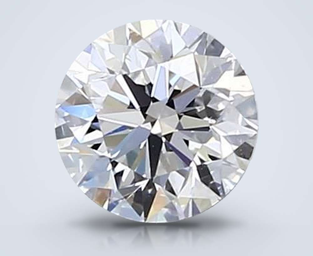 0.70 Carat Round Natural Diamond