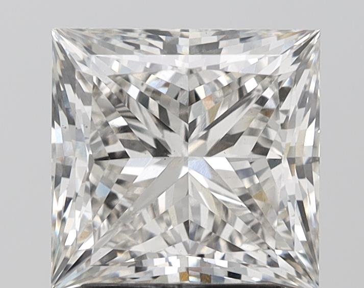 2.76ct H VS1 Rare Carat Ideal Cut Princess Lab Grown Diamond