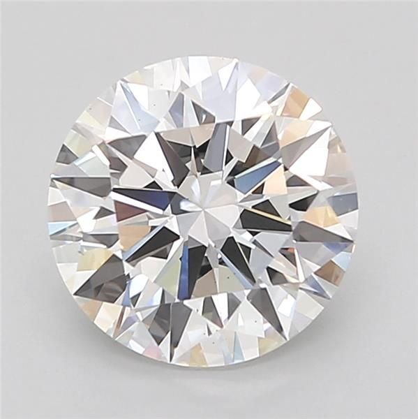 3.00ct F VS2 Rare Carat Ideal Cut Round Lab Grown Diamond