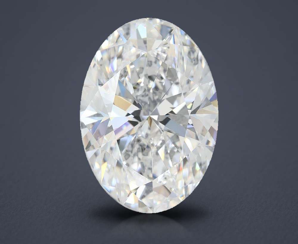 5.64 Carat Oval Lab Diamond